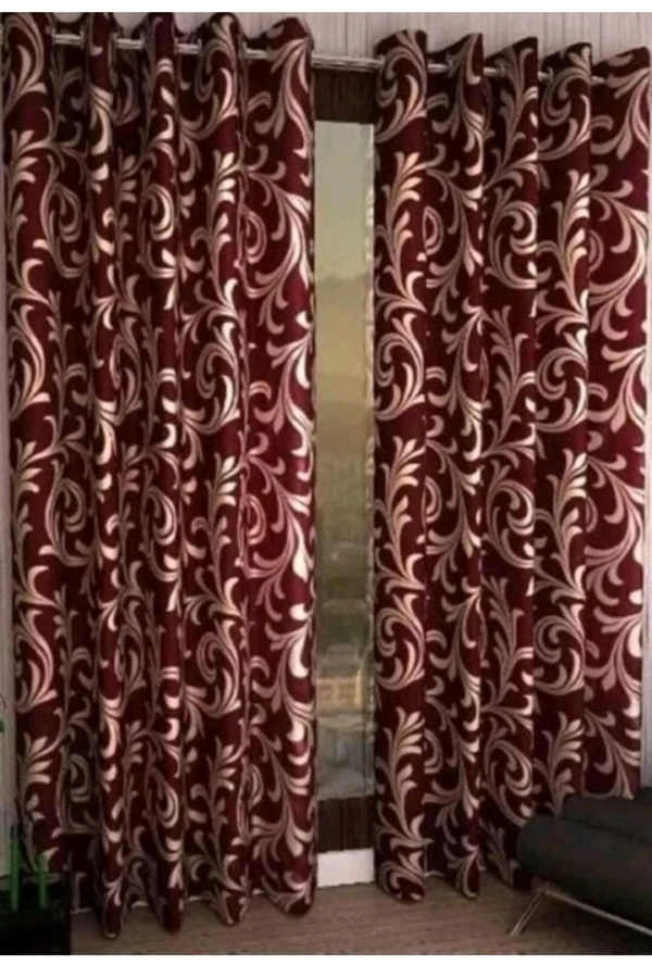 UDAYGIRI CREATION  ₹122WCP 152cm (5ft) Windows Certain syug6j M 150 - Maroon