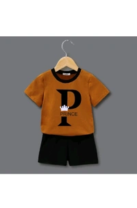 UDHAYA GARMENTS  ₹158 WCP Tarsier Baby Boys & Girls Casual T-shirt Shorts 0i2g2e M 180 - White Green Orange, 1-2 Years
