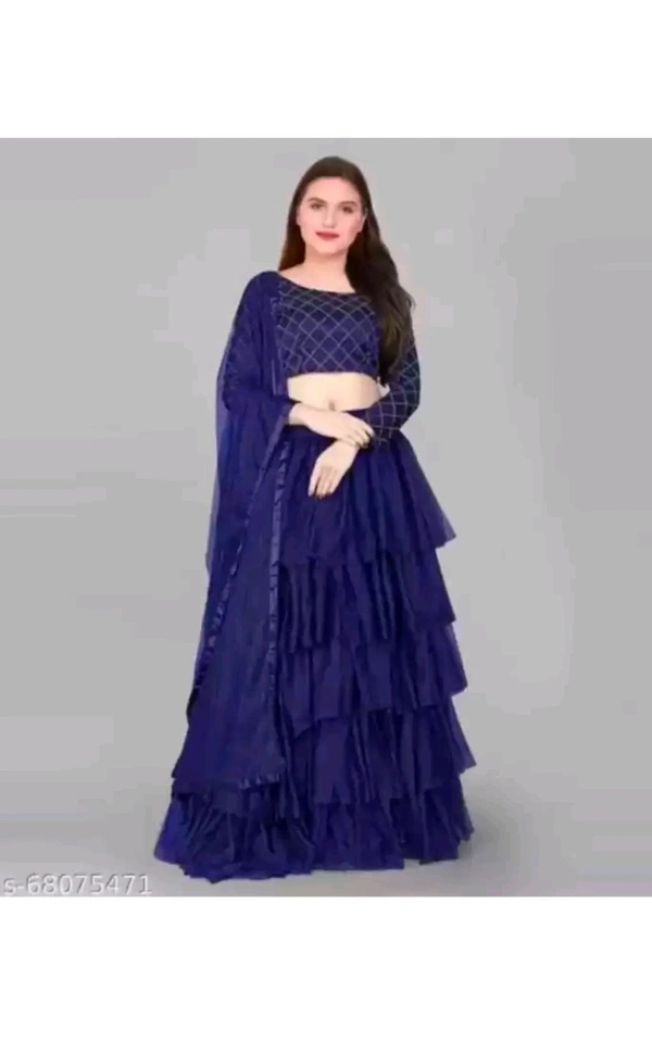 godadaro road surat  ₹323 WCP Semi Stitched Net/Anarkali Kurta & Bottom Material Self Design p8h536 M 348