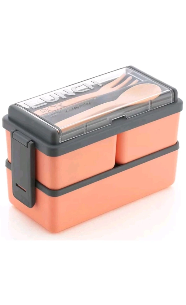 Plizzo Kitchenware  ₹136 WCP Primium Quality 3 Compartment Lunch Box cp888x M 158 - Pink
