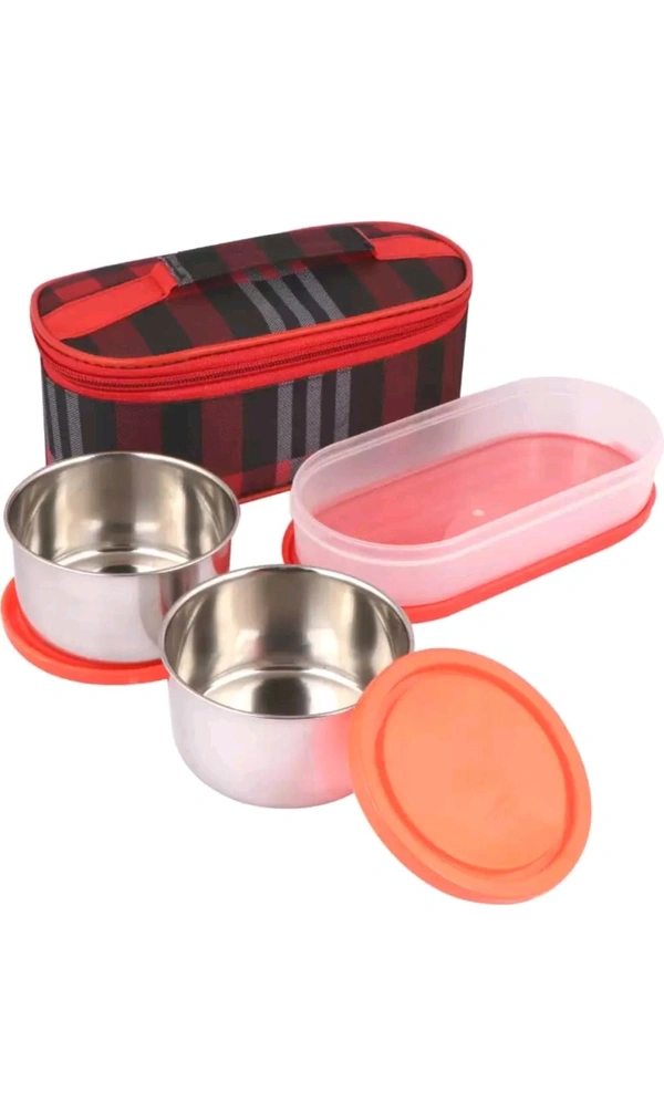 Stock Shopping  ₹170 WCP Topware 3 Steel Container Lunch Box 4l5vzq M 194
