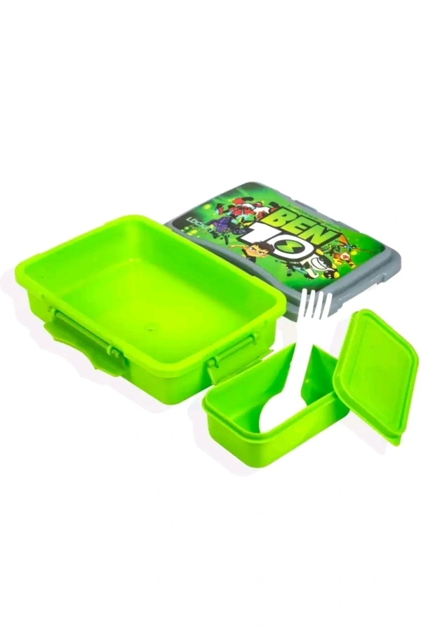 busaji enterprise  ₹95 WCP Ben10 2 Container Lunch Box w45nky M 144