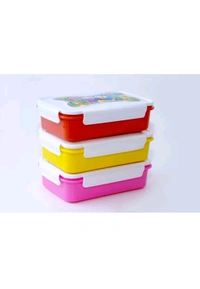 Aantic Enterprise  ₹112 WCP Air Tight 2 Compartment Lunch Boxes dxnjl5 M 127