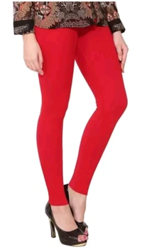 Ashish Jain  ₹127 WCP Ankle Length Western Wear Leggings 0zgnpo M 130 - White Red Black, Free