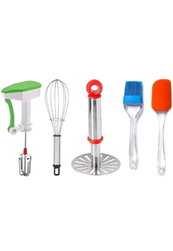 AARADHYA ENTERPRISE Free Delivery  ₹206 WCP Premium Quality Combo Kitchen Tool Set krwhzj M 210
