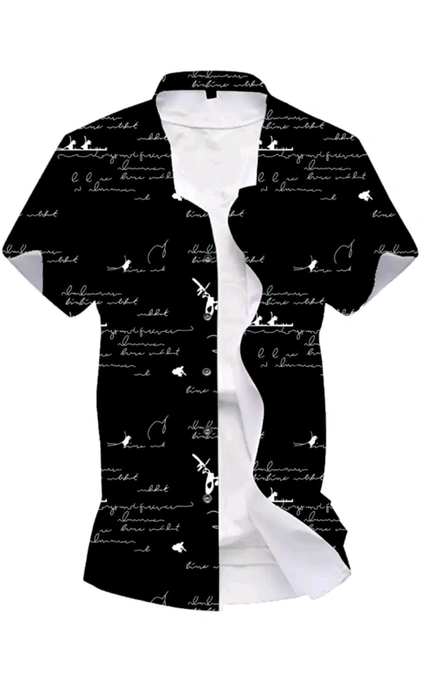 SHINAK INTERNATIONAL  ₹213 WCP Men Printed Casual Shirt sc5ao8 M 259 - Black, M
