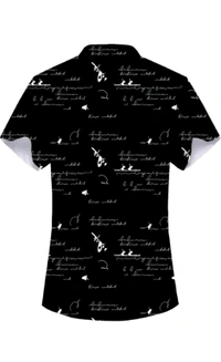 SHINAK INTERNATIONAL  ₹213 WCP Men Printed Casual Shirt sc5ao8 M 259 - Black, M