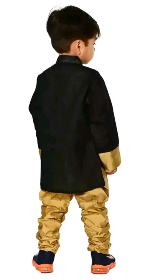 E-67 ₹270 WCP Boys Dupion Silk Kurta and Churidar Set er7kzt M 216 - 6-7 Years