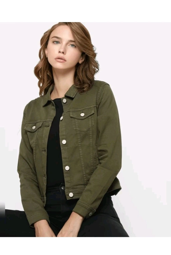 evergreentrend ₹285 WCP Women Denim Jacket v1p29w M 357 - L