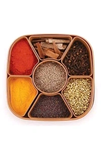 SIDDHESHWAR ENTERPRISE ₹198 WCP Spice Box For Kitchen ixob8y M 155