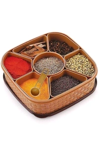 SIDDHESHWAR ENTERPRISE ₹198 WCP Spice Box For Kitchen ixob8y M 155