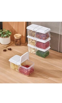 SHIVAANSH BUSINESS GROUP  ₹123 WCP Fridge Storage Containers/Spice Set umutta M 140