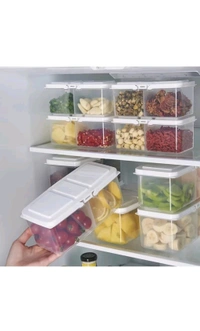 SHIVAANSH BUSINESS GROUP  ₹123 WCP Fridge Storage Containers/Spice Set umutta M 140