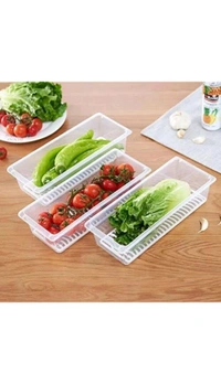 AARADHYA ENTERPRISE Free Delivery  ₹57 WCP Fridge Container 750ml tjrxgy M 188 - Clear