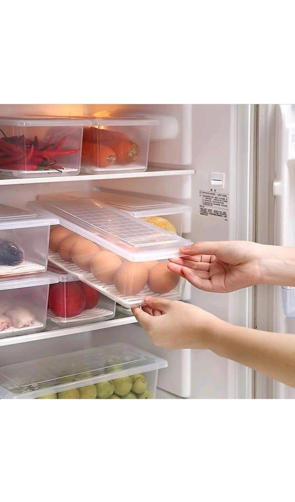 AARADHYA ENTERPRISE Free Delivery  ₹57 WCP Fridge Container 750ml tjrxgy M 188 - Clear