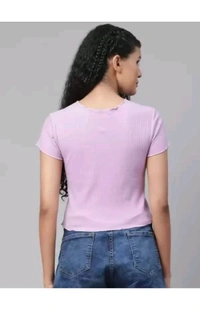 DELHI, INDIA  ₹203 WCP Party Solid Women Purple Top pzvx68b M 151 - Purple, L