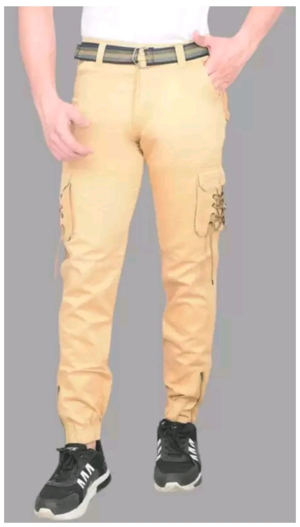 SHREE NATHJEE TRADERS  ₹561 WCP Men Cotton Blend Cargos 89iloe M 500