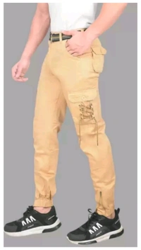 SHREE NATHJEE TRADERS  ₹561 WCP Men Cotton Blend Cargos 89iloe M 500