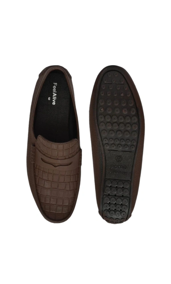 FEEL LIVE  ₹362 WCP Stylish Loafer For Men vnnyi4 M 389 - Gotarbrown, 9