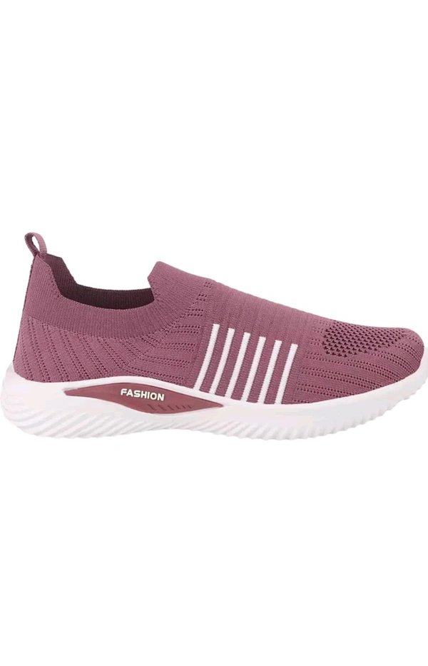 Kcandy Footwear Ind  ₹368 WCP Kcandy Slip On Shoes For Girls 2bfbsx M 620 - Onion, 6