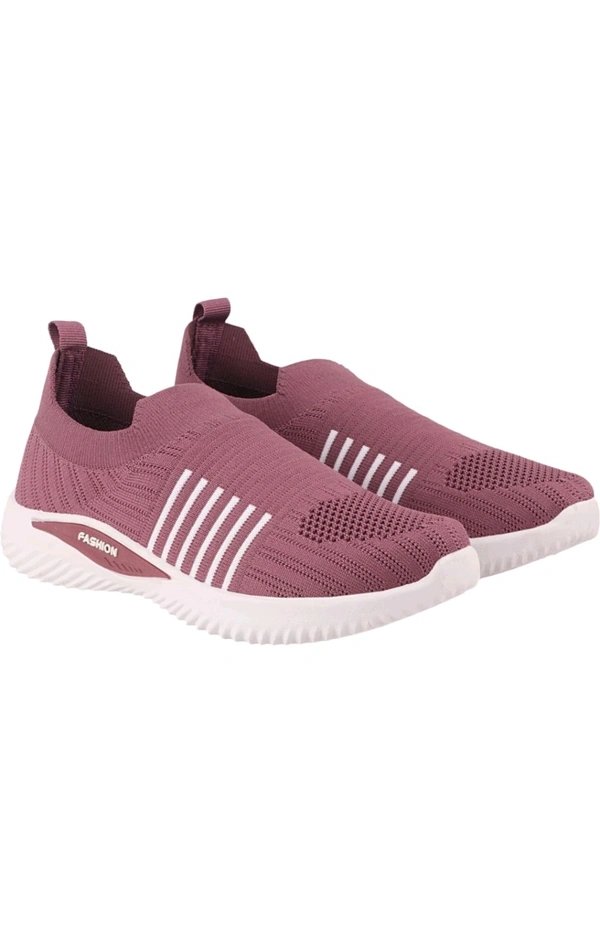 Kcandy Footwear Ind  ₹368 WCP Kcandy Slip On Shoes For Girls 2bfbsx M 620 - Onion, 8