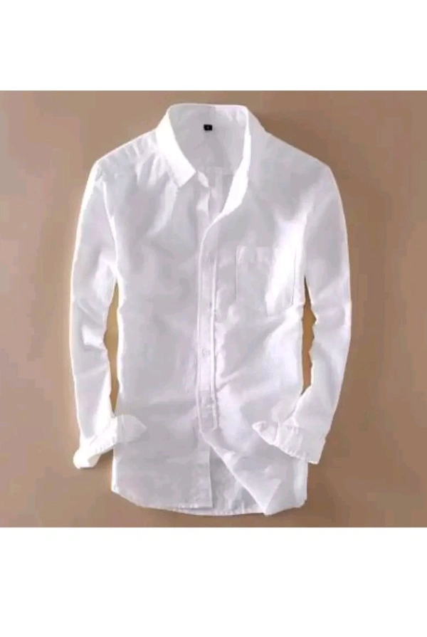 Trending Company Jaipur  ₹236 WCP Men Solid Casual Shirt g3znk2 M 300 - White, XXL