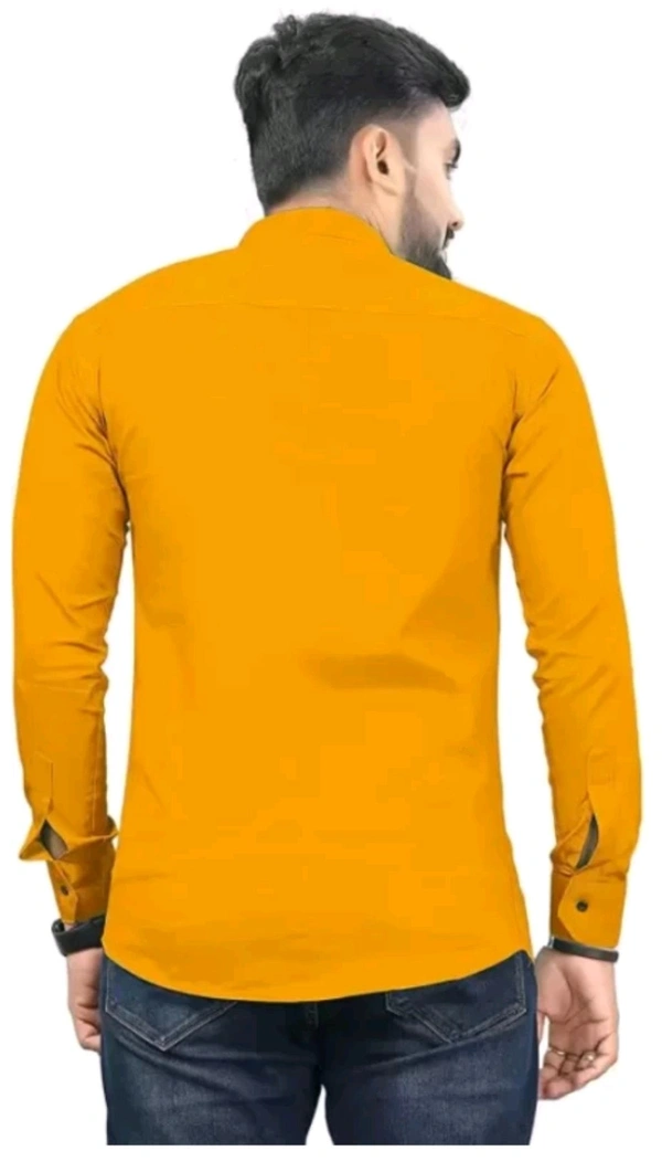 Trending Company Jaipur  ₹236 WCP Men Solid Casual Shirt g3znk2 M 300 - Yellow, XXL