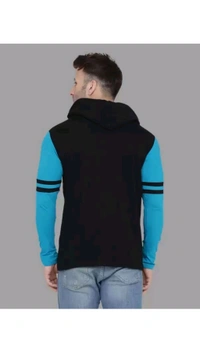 Tfurnish Private Limited  ₹331 WCP Men Color Block Casual Shirt giu5fd M 352 - L, Black_Turquoise