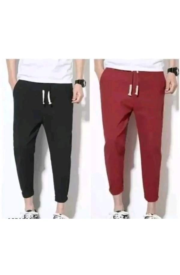 Styletwo  ₹193 WCP Men Multicolor Track Pants ojaldk M 258 - Red Black, XL