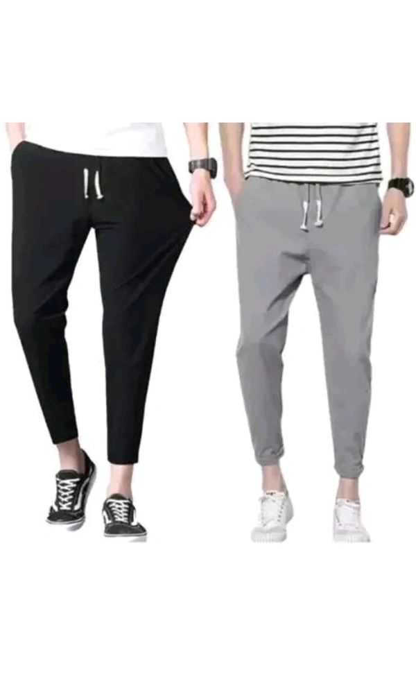 Styletwo  ₹193 WCP Men Multicolor Track Pants ojaldk M 258 - Grey Black, L