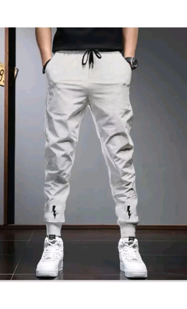 SHINOY ENTERPRISES  ₹188 WCP Men Casual Track Pants kk2q1c M 358 - Grey, L