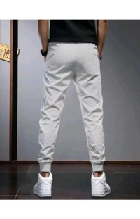 SHINOY ENTERPRISES  ₹188 WCP Men Casual Track Pants kk2q1c M 358 - Grey, L