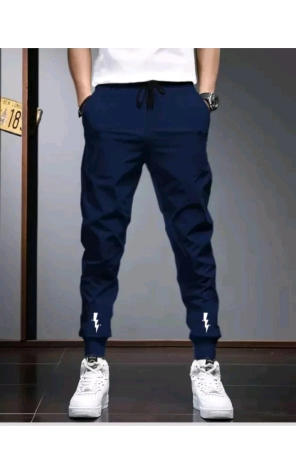 SHINOY ENTERPRISES  ₹188 WCP Men Casual Track Pants kk2q1c M 358 - Blue, S