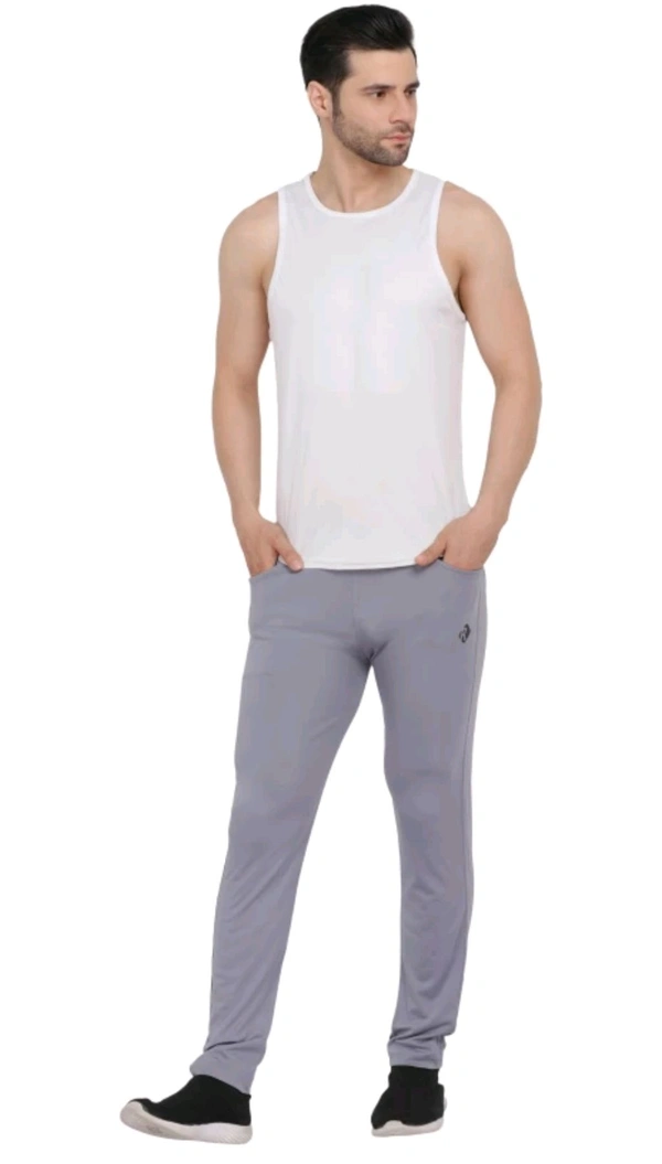 DRM KNITWEAR  ₹188 WCP Solid Men Track Pants ilx5pq M 166 - Blue Grey, L