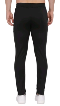 DRM KNITWEAR  ₹188 WCP Solid Men Track Pants ilx5pq M 166 - Black Grey, XXL