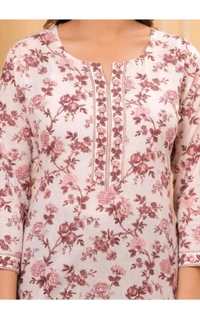 PF FASHION  ₹331 WCP Women Printed Pure Cotton Straight Kurta aetqvs M 288  - XXL