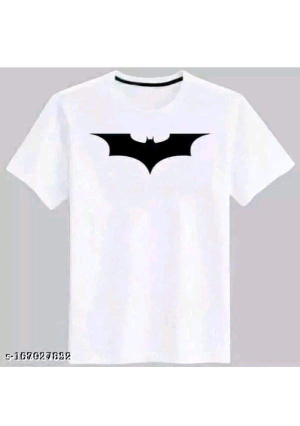 AIRSON CREATION  ₹153 WCP Printed Men Black T-shirt pw02jd M 190 - White, S