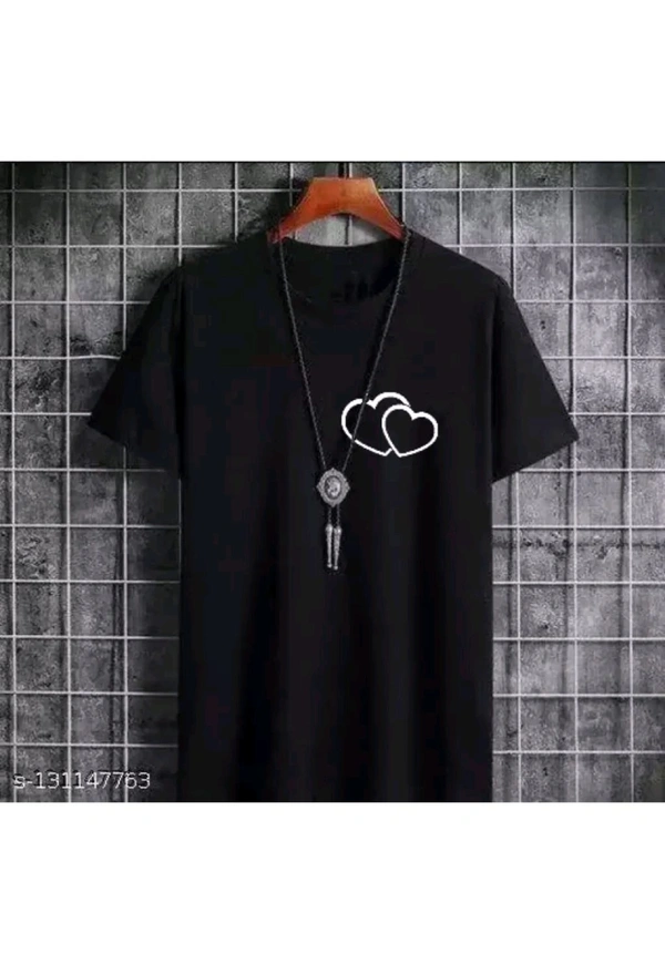 AIRSON CREATION  ₹153 WCP Printed Men Black T-shirt pw02jd M 190 - Black 1, S