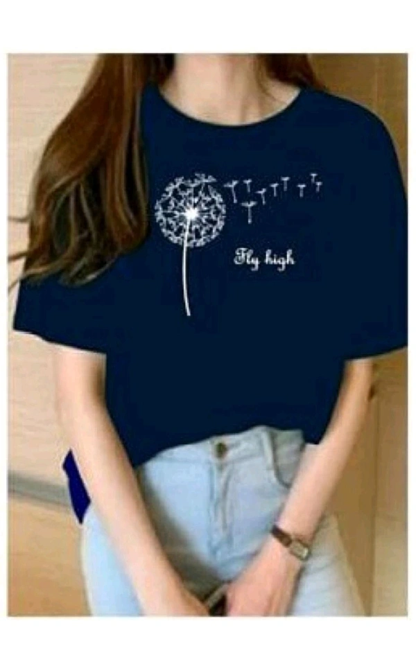 New Delhi 110085 ₹171 WCP Printed Women Black T-shirt fqao63 M 242 - Blue, S