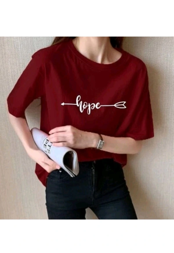 New Delhi 110085 ₹171 WCP Printed Women Black T-shirt fqao63 M 242 - Marron, XL