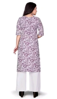 INDIAN SILK  ₹130 WCP Women Printed Kurta (Multicolour) 8yzton M 141 - 4XL