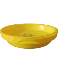 MAHESH TRADERS NEW ₹201 WCP Plastic Nasta Dinner Set (Piece Of 6) z9jiqi M 272