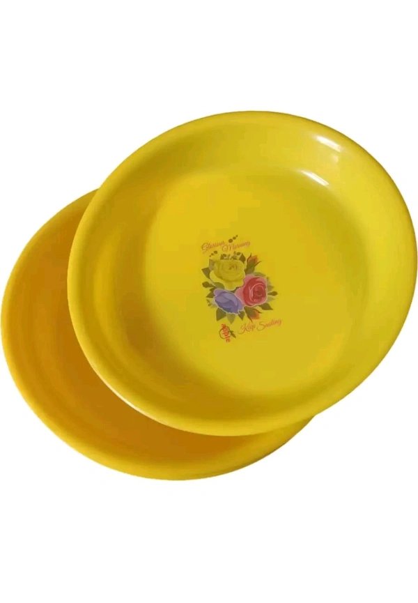 MAHESH TRADERS NEW ₹201 WCP Plastic Nasta Dinner Set (Piece Of 6) z9jiqi M 272