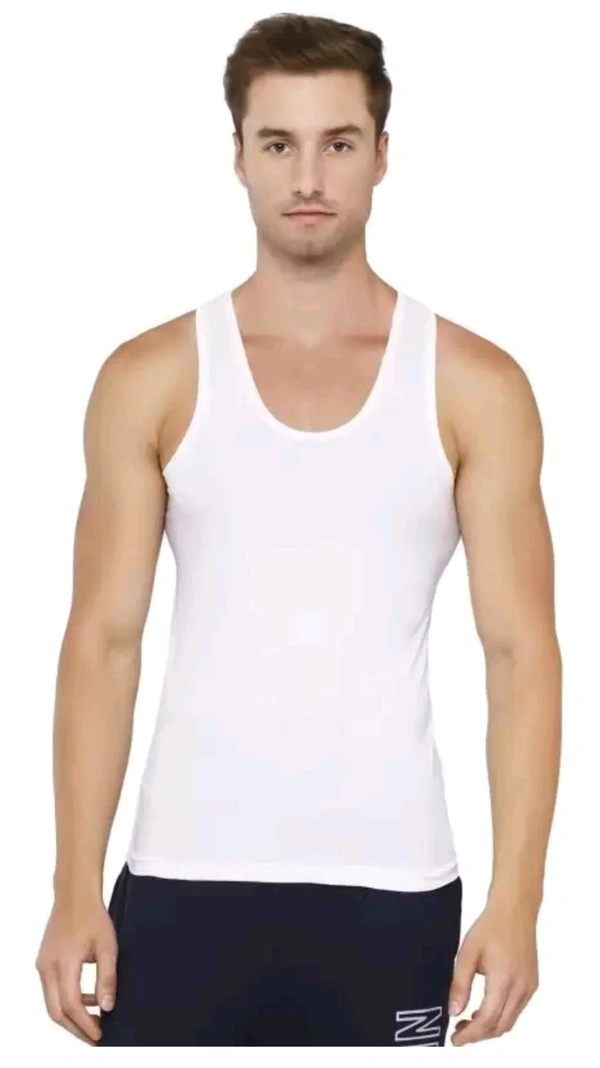 Aptek Store  ₹48 WCP Cotton Fabric Undershirt 7xhkxa M 76 - 80, White