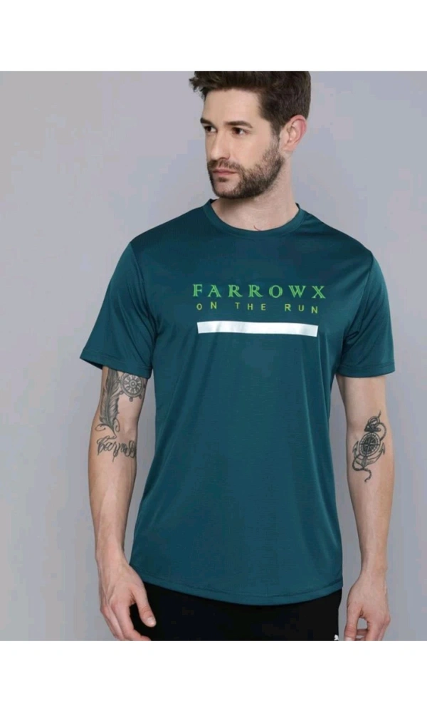 VSK ONLINE SERVICES  ₹170 WCP Printed Men Silver T-shirt ga42q7 M 220 - Airforce Blue, XL