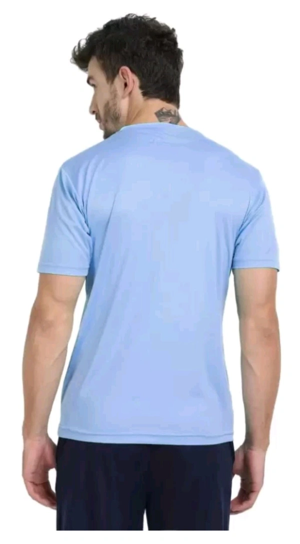 VSK ONLINE SERVICES  ₹170 WCP Printed Men Silver T-shirt ga42q7 M 220 - Sky Blue, XL