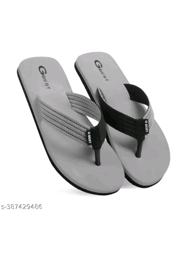 PIHU ENTERPRISES  ₹103 WCP Slippers Flip Flops For Men Pack Of 2 Pairs g5ra8x M 136 - Grey Maroon, 10