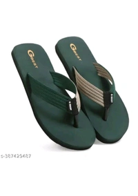 PIHU ENTERPRISES  ₹103 WCP Slippers Flip Flops For Men Pack Of 2 Pairs g5ra8x M 136 - Mustard Green, 8