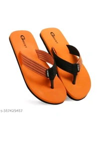 PIHU ENTERPRISES  ₹103 WCP Slippers Flip Flops For Men Pack Of 2 Pairs g5ra8x M 136 - Mustard Green, 10
