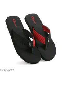 PIHU ENTERPRISES  ₹103 WCP Slippers Flip Flops For Men Pack Of 2 Pairs g5ra8x M 136 - Maroon Black, 7